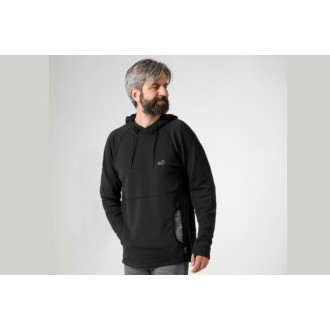 Mikina s kapucí Geoff Anderson WizWool 335 černá