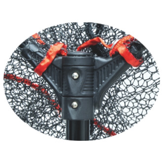 Mistrall podběrák s gumovou sítí štikový 2m