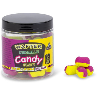 Vyvážená nástraha Anaconda Wafter Dumbells Candy Fluo Sellfish - Plum 90g