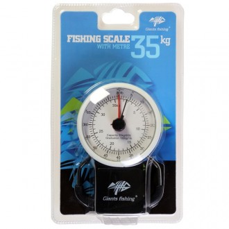 Váha s metrem Giants Fishing Scale 35kg