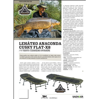 Lehátko Anaconda Cusky Flat-X8