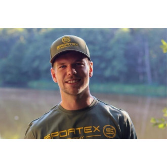 Kšiltovka Sportex Snap Back zelená s logem