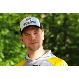 Kšiltovka Sportex Snap Back černá s logem