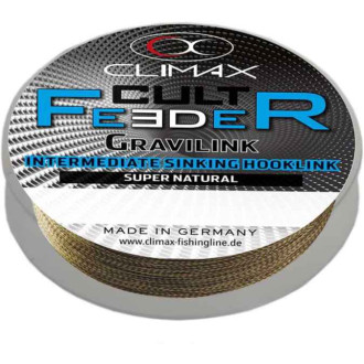 Šňůra Climax Cult Feeder Gravilink potápivá šedá 10m
