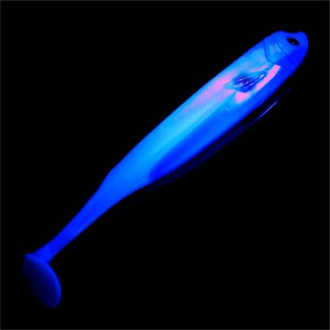 Gumové nástrahy Senschu 7,5cm, bal. 9ks, UV