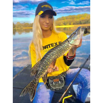 Tričko Sportex T-Shirt s velkým logem žluté