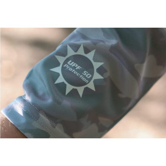 Triko Sportex s dlouhým rukávem UPF 50 žluto/šedá