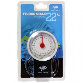 Váha s metrem Giants Fishing Scale 22kg