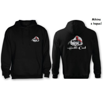 Mikina Hell-Cat černá