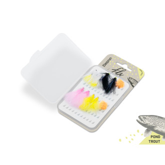 Sada umělých mušek Delphin FLY Pond Trout 10ks