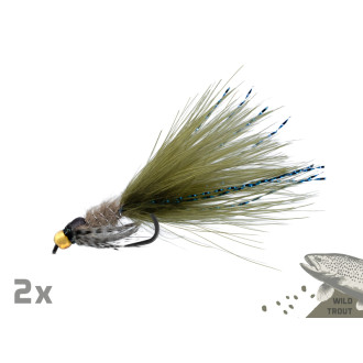 Sada umělých mušek Delphin FLY Wild Trout 10ks