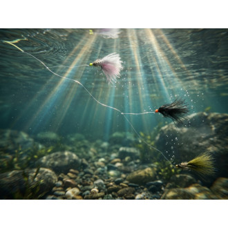 Sada umělých mušek Delphin FLY Wild Trout 10ks