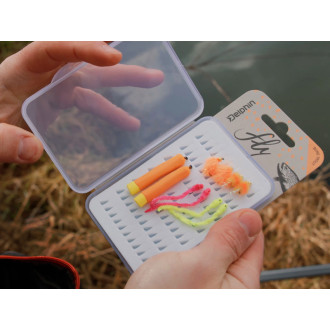 Sada umělých mušek Delphin FLY Bung Trout 10ks