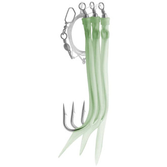 Návazcový systém Aquantic Rubber Makk Fluoro