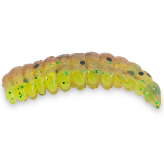 Nástraha Iron Trout Super Soft Big Maja Bee Maggots česnek 3cm 12ks