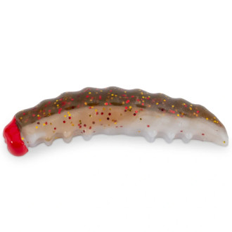 Nástraha Iron Trout Super Soft Big Willy Bee Maggots česnek 4cm 12ks