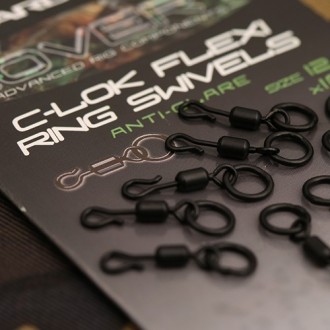 Obratlíky Gardner C-Lok Flexi-Ring Swivels vel.12 10ks