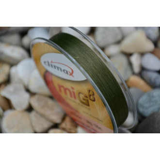 Climax šňůra 135m - miG 8 Braid Olive SB