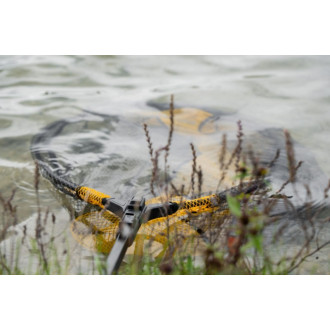 Přívlačový teleskopický SPORTEX podběrák s pogumovanou síťkou 60x50cm