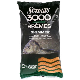 Krmení Sensas 3000 Skimmer (cejnek) 1kg
