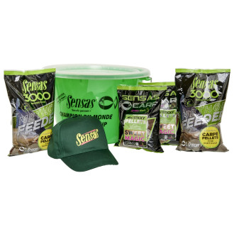 Akční kbelík Sensas 3000 Method Feeder Pellets (feeder pelety)