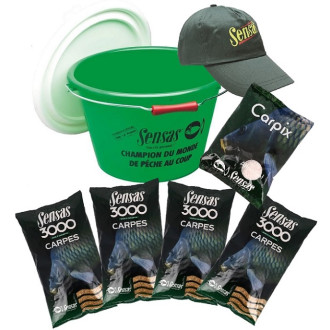 Akční kbelík Sensas 3000 Carpes (kapr)