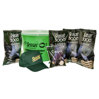 Akční kbelík Sensas 3000 Carpes (kapr)