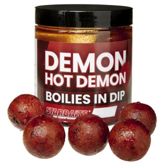 Boilies v dipu Starbaits Boilies In Dip Hot Demon 150g