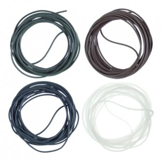 Hadičky Gardner Covert XT Silicone Tubing Grey úzké 0,5mm 2m