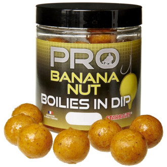 Boilies v dipu Starbaits Boilies In Dip Probiotic Banana Nut 150g