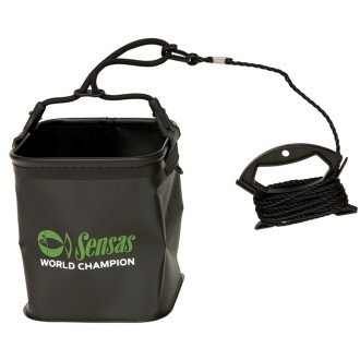 Kbelík s provázkem Sensas EVA Water Bucket 5m