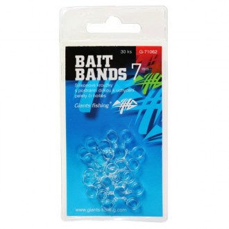 Silikonové kroužky Giants Fishing Bait Bands 30ks