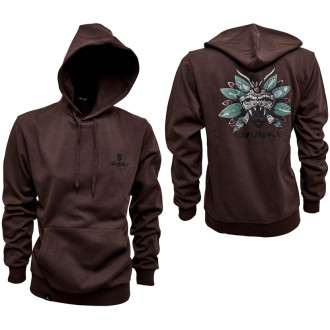 Mikina Gunki Chief Brown Hoody