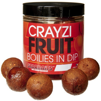 Boilies v dipu Starbaits Boilies In Dip Crayzi Fruit 150g