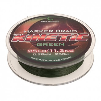 Splétaná šňůra Gardner Kinetic Marker Braid 0,28 mm 250m