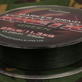 Splétaná šňůra Gardner Kinetic Marker Braid 0,28 mm 250m