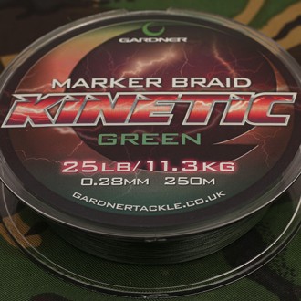 Splétaná šňůra Gardner Kinetic Marker Braid 0,28 mm 250m