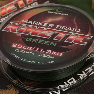 Splétaná šňůra Gardner Kinetic Marker Braid 0,28 mm 250m