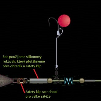 Držák zátěže Gardner Drop Out Chod Safety Clips 2x12ks