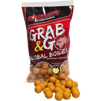 Boilies Starbaits Global Banana Cream 800g