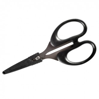 Nůžky Giants Fishing Scissors with Safety Cap černé