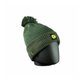 Čepice RidgeMonkey APEarel ThermaPro Waterproof Bobble Hat Green