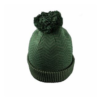 Čepice RidgeMonkey APEarel ThermaPro Waterproof Bobble Hat Green