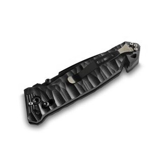 CAC S200 FRENCH ARMY KNIFE TEXTURED G10 BLACK HANDLE