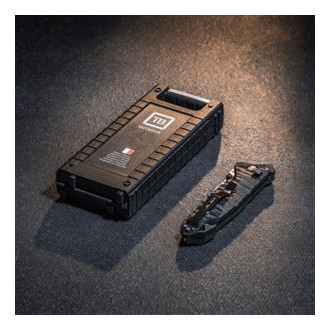 CAC S200 FRENCH ARMY KNIFE TEXTURED G10 RED HANDLE