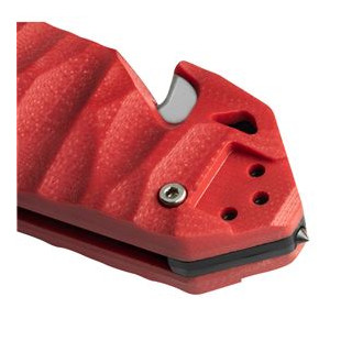 CAC S200 FRENCH ARMY KNIFE TEXTURED G10 RED HANDLE
