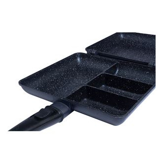 Pánev - hrnec RidgeMonkey Connect Combi and Steamer XXL Granite Edition