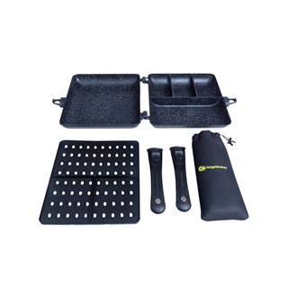 Pánev - hrnec RidgeMonkey Connect Combi and Steamer XXL Granite Edition