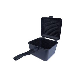 Pánev RidgeMonkey Connect Deep Pan and Griddle XL Granite Edition