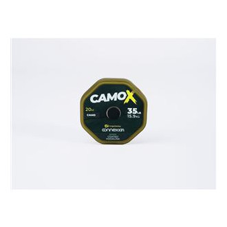 Šňůrka RidgeMonkey Connexion CamoX Stiff Coated Hooklink 20m